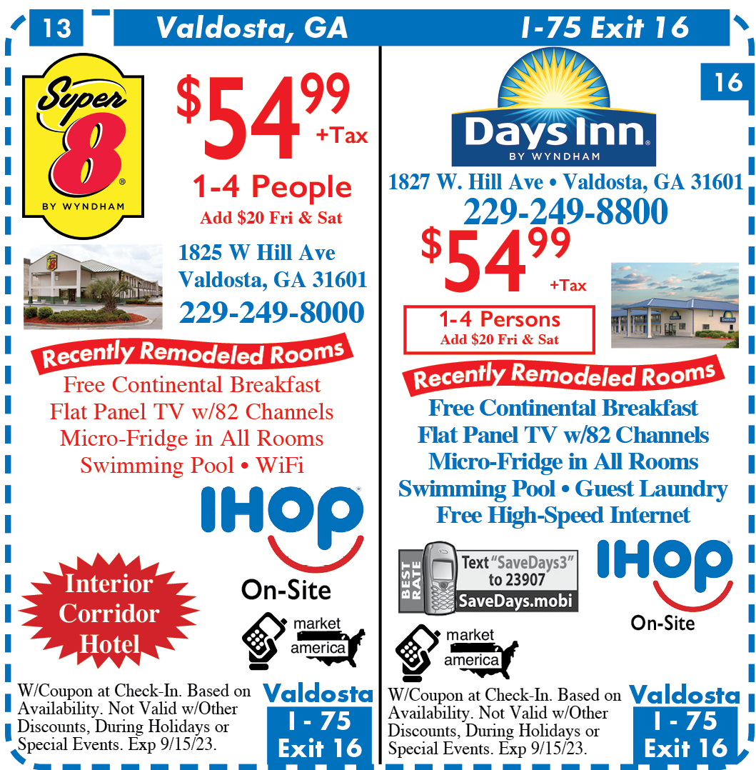 Super 8 - Exit 16 along I-75 in Georgia | TravelCoupons.com