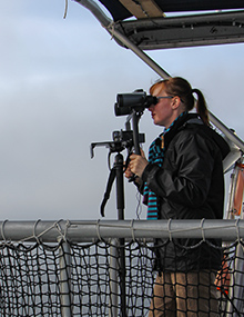 Milaja Bennett, Field Assistant, Song of the Whale Milaja Bennett, Field Assistant, Song of the Whale