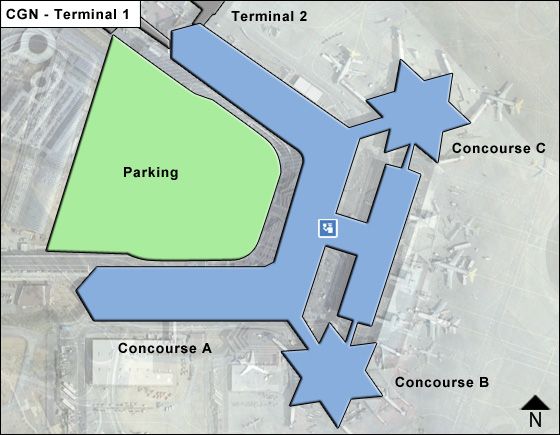 Cologne Bonn CGN Terminal Map