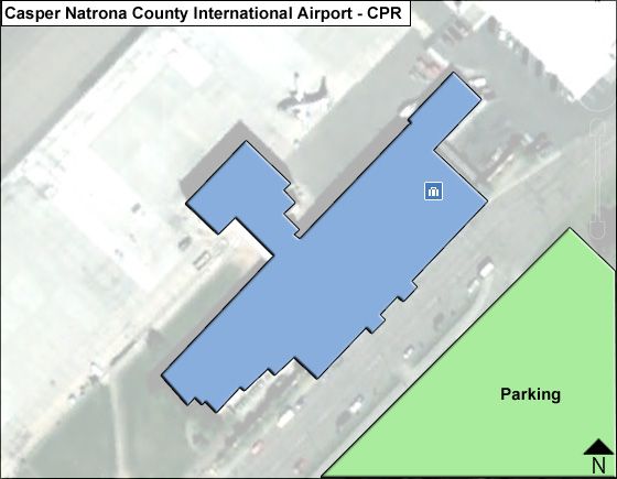 Casper Natrona County CPR Terminal Map