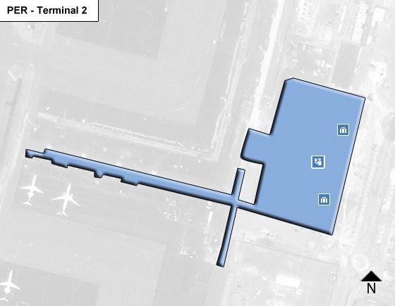 Perth PER Terminal Map