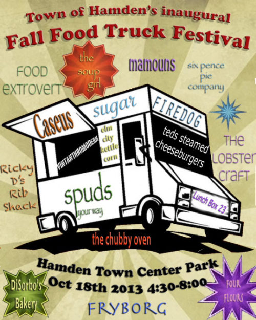 Hamden, CT Hamden Town Center Park Keeps on Truckin’ Fall Food Truck