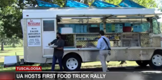 Tuscaloosa, AL: University of Alabama Hosts First Ever Food Truck Rally