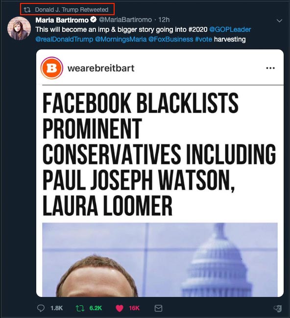 Update: Trump Tweets Support For Infowars, Paul Joseph Watson