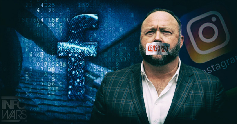 Watch: Alex Jones Responds to Facebook Banning Infowars - And His Name!