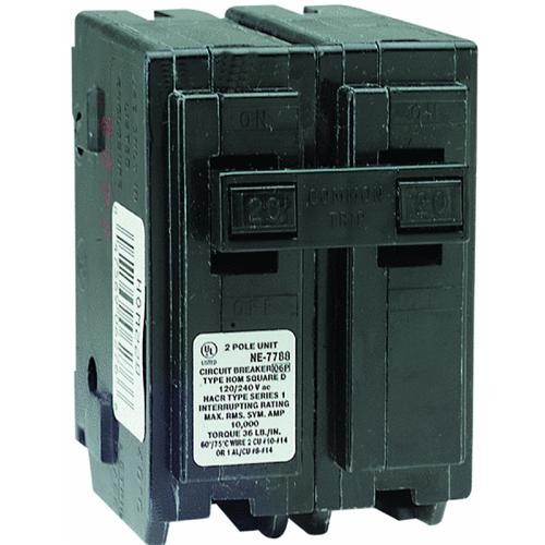 Square D Co. Square D Homeline Double Pole Circuit Breaker