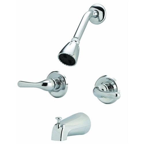 Globe Union Home Impressions 2Metal Lever Handle Tub And Shower Faucet