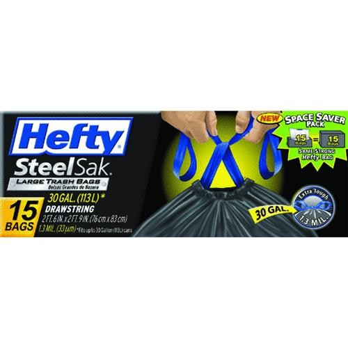 Reynolds Pactiv Hefty SteelSak Trash Bag