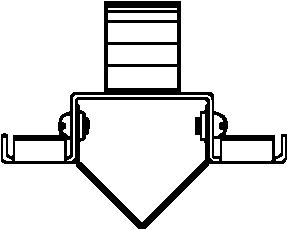 Amcraft Tools Duct Tool, 1-1/2" Red 90deg V or Miter Cut
