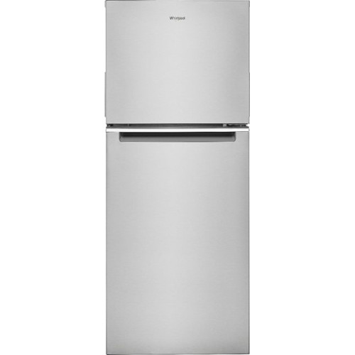 Whirlpool 11 C/F Refrigerator with Top Freezer Glass Shelves, No Ice