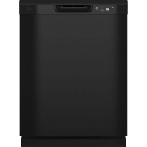 General Electric 24" Built In Dishwasher Standard Tub Design, 3 Cycles, GDF450PGRBB, Black