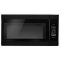 Amana Microwave 1.6 C/F  Over-The-Range, 1000 Watts, 2 Speed, 300 CFM Vent, AMV2307PFB, Black