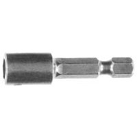 Malco Hex Driver, 1/4" Hex 7/16" Nose Dia Magnetic Power Bit