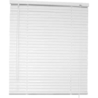 Designer's Touch 1 in. PVC Vertical Blinds White - 36 in. W x 64 in. L