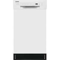 Frigidaire 18" BUILT IN DISHWASHER,ADA Compliant, Stainless Interior , FFBD1831UW, White