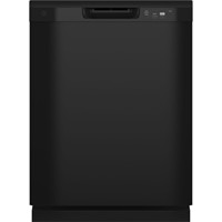General Electric 24" Built In Dishwasher Standard Tub Design, 3 Cycles, GDF450PGRBB, Black