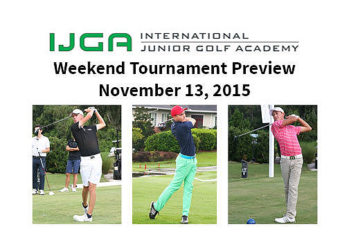 Weekend Tournament Preview – Nov. 13, 2015