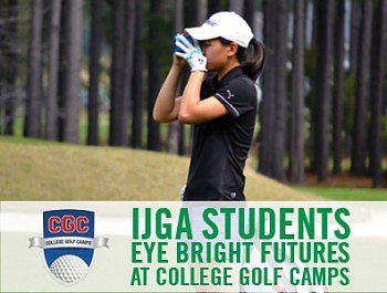 IJGA students participate in College Golf Camps event