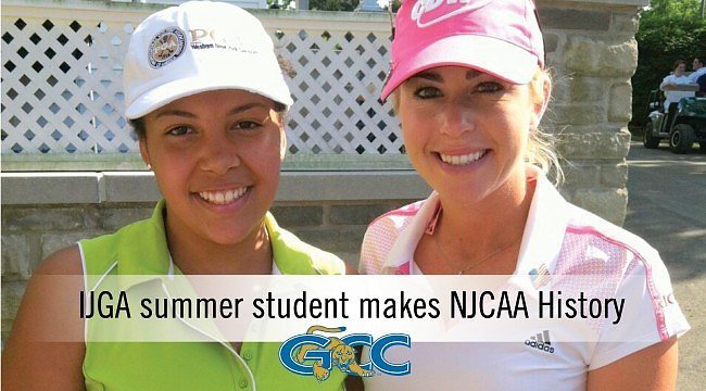 IJGA summer student makes NJCAA History