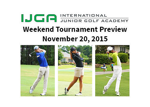 Weekend Tournament Preview – Nov. 20, 2015