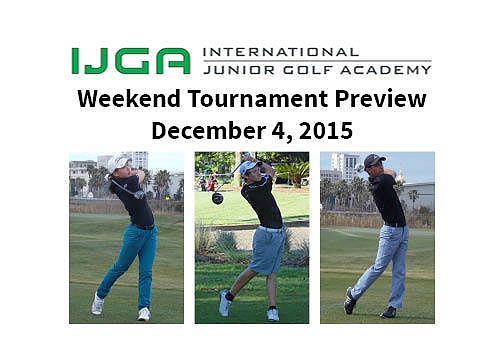 Weekend Tournament Preview – Dec. 4, 2015