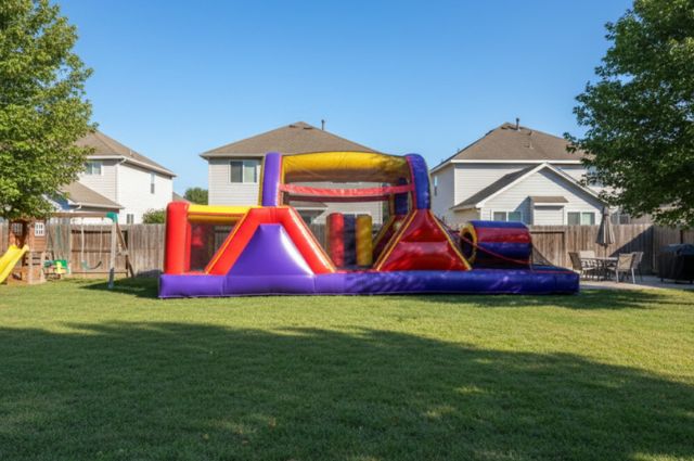 Backyard Obstacle Course Rental San Jose