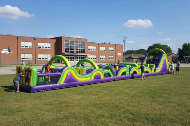 San Jose Party Obstacle Course Rentals