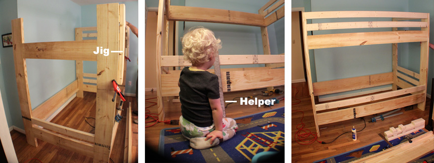 How to make bunk beds - Part 2 - I Like To Make Stuff
