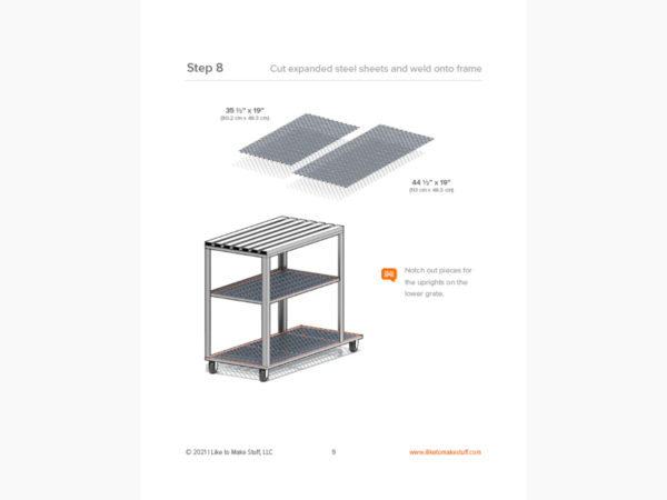 Welding cart/table - Digital Plans - Image 5
