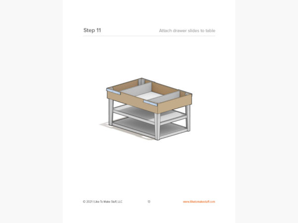 Lego Table - Digital Plans - Image 5