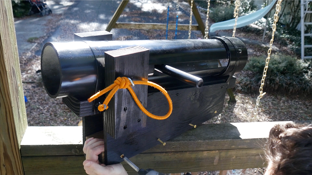 How to make a water balloon cannon I Like to Make Stuff