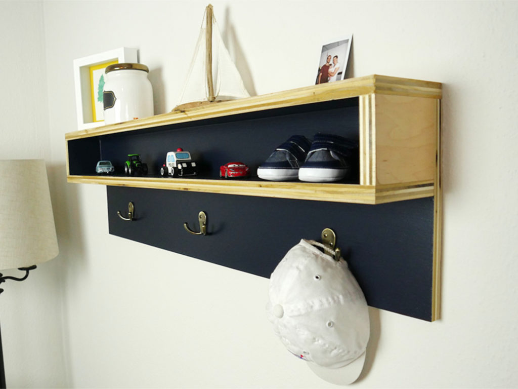 Floating Coat Rack/Cubby Digital Plans I Like To Make Stuff