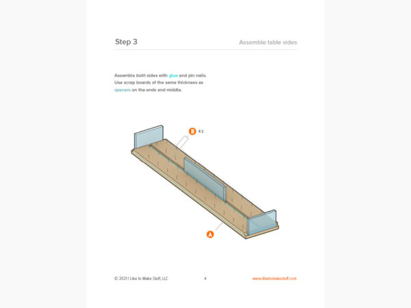 Foosball Table - Digital Plans - Image 4