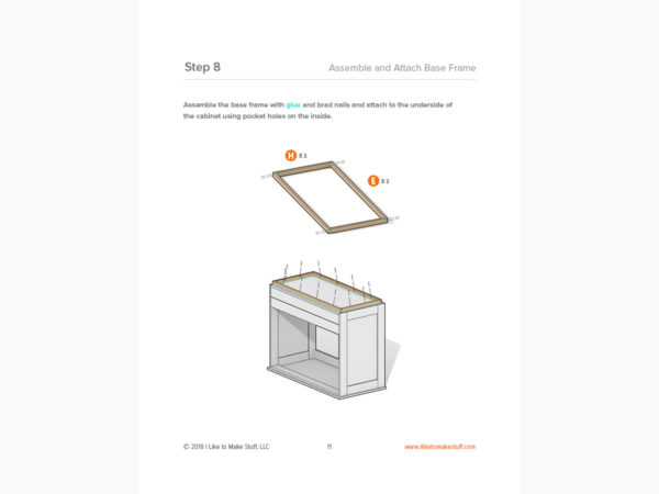 Map Cabinet - Digital Plans - Image 4