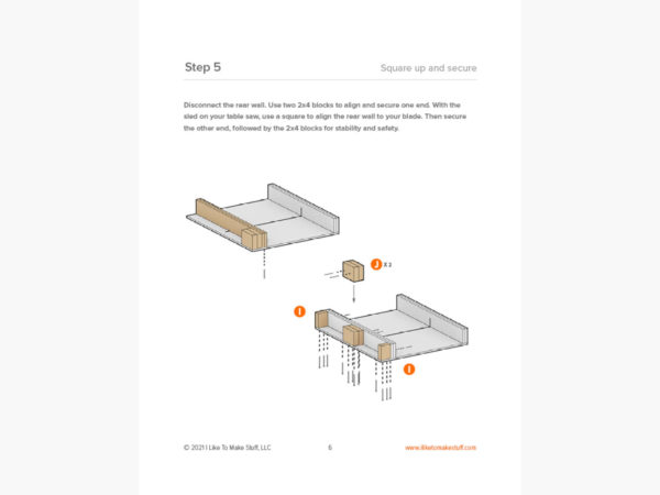 Table Saw Extension - Digital Plans - Image 3