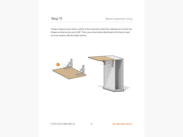 Table Saw Extension - Digital Plans - Image 4