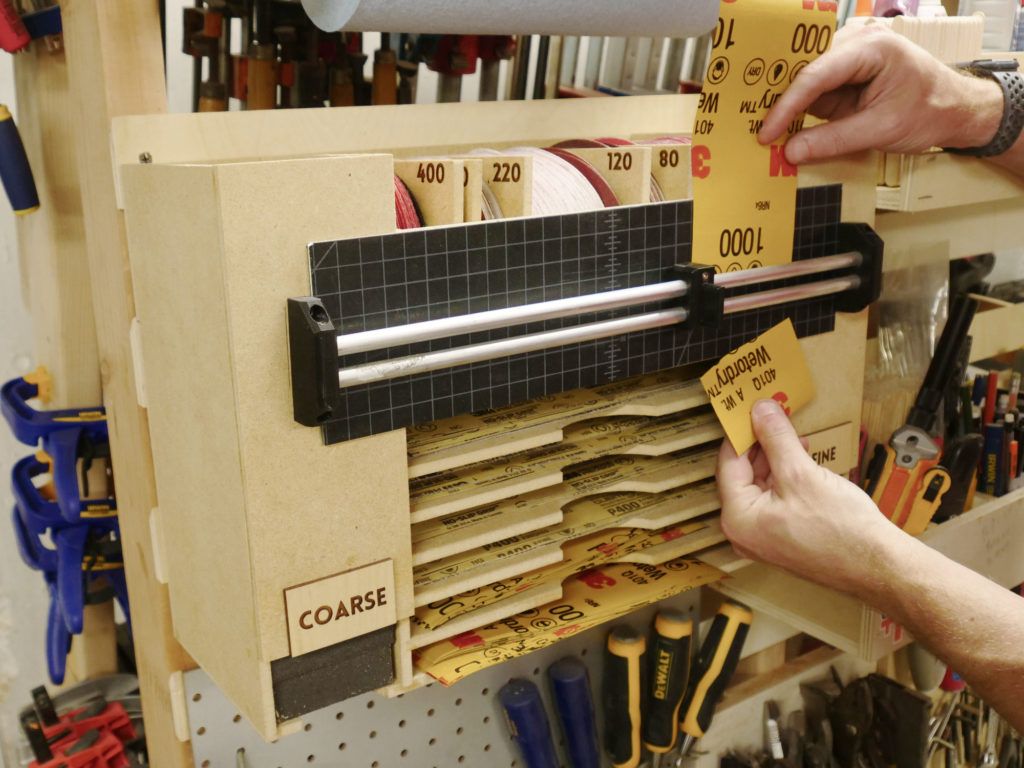 Sandpaper Organizer Digital Plans I Like To Make Stuff