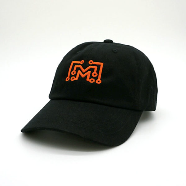 Logo Dad Hat — Black/Orange - Image 3