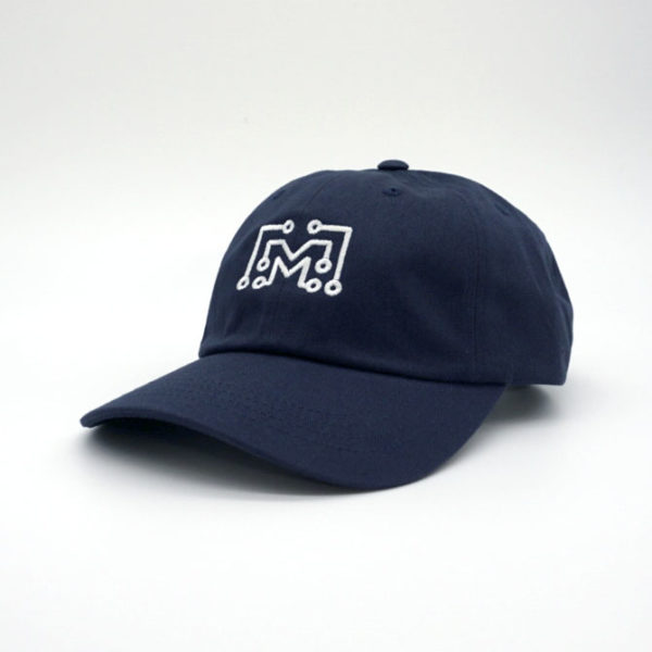 Logo Dad Hat — Navy/White - Image 3