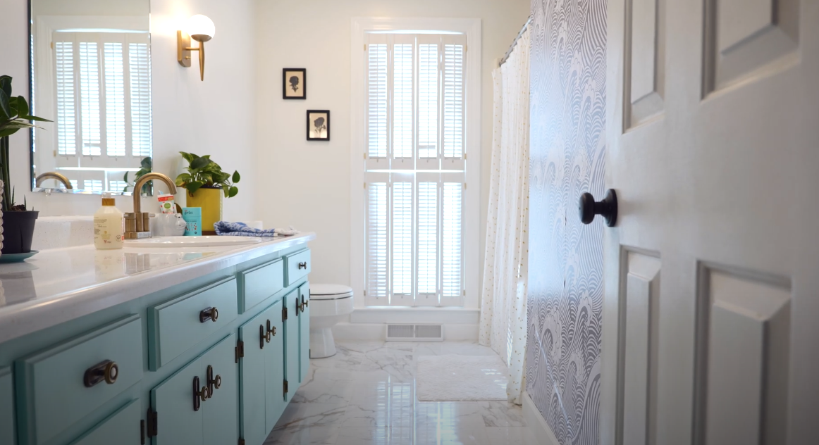 Quick Bathroom Makeover