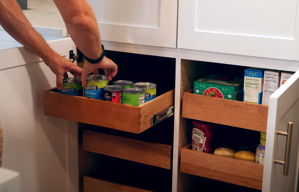 Upgrade Any with DIY Pull Out Drawers I Like To Make Stuff
