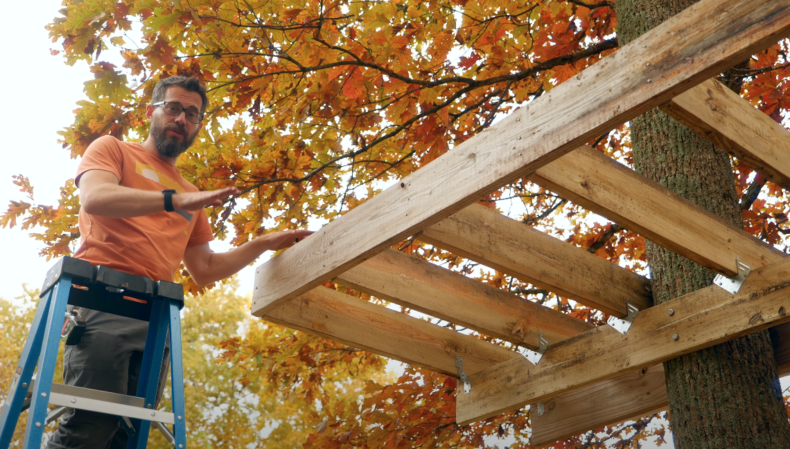 SuperSized Zipline Platform I Like To Make Stuff