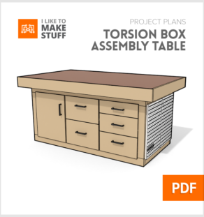 Torsion Box Assembly Table — Digital Plans