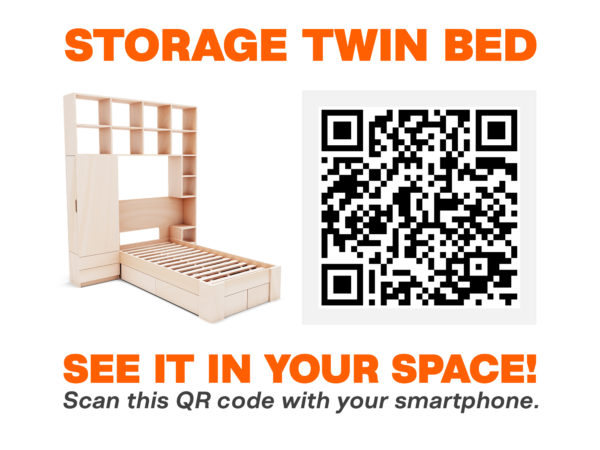 Storage Twin Bed — Digital Plans - Image 2