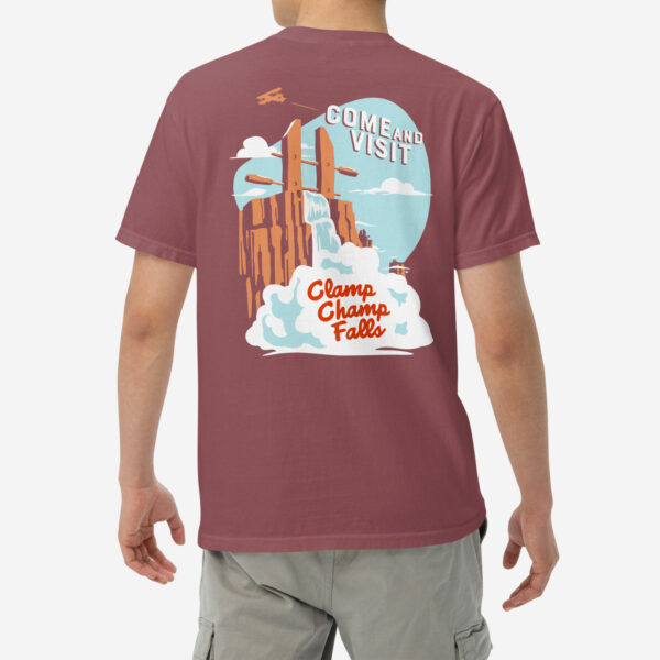 Clamp Champ Falls - National Parks T-Shirt - Image 8