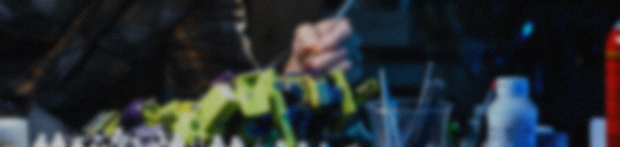 Custom Transformer: Weathering Devastator with Basic Model Paints