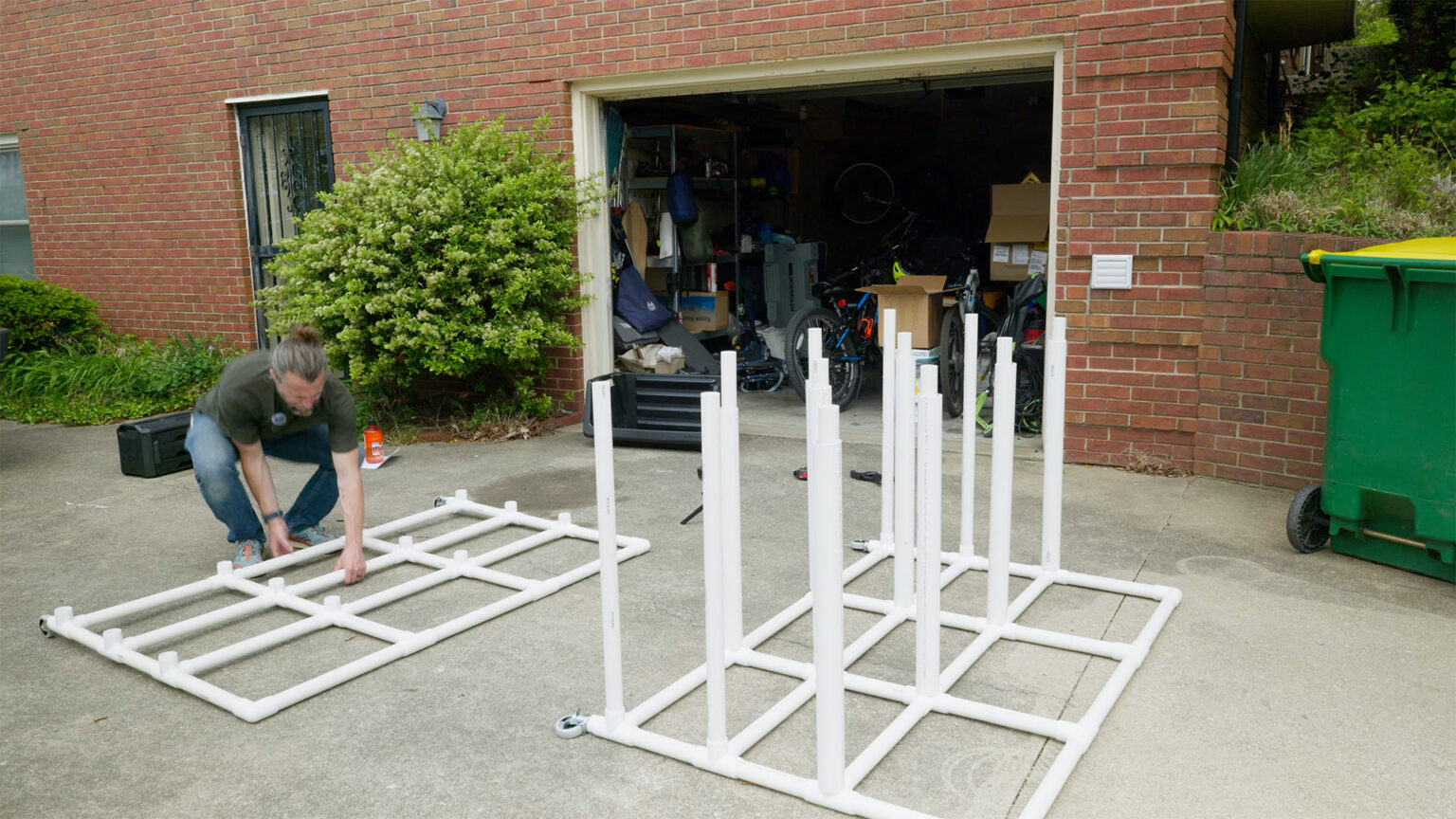 Building a Rolling PVC Kayak Rack - I Like To Make Stuff