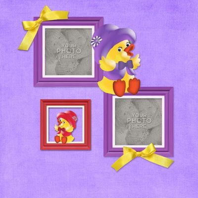 Digital Scrapbooking Kits | Spring Duck Template-(aniaw) | Animals ...