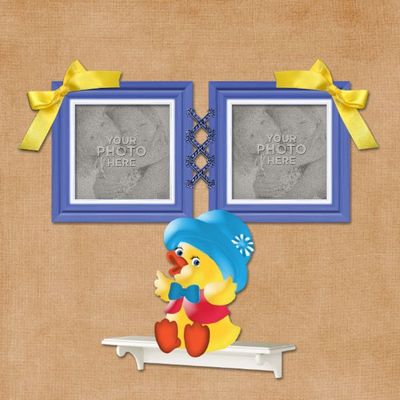 Digital Scrapbooking Kits | Spring Duck Template-(aniaw) | Animals ...