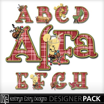 Digital Scrapbooking Kits | Cookout Ant-ics Bundle-(Kathryn) | Camping ...